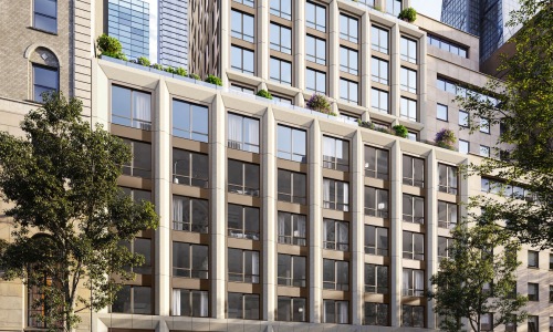 a large building with many windows